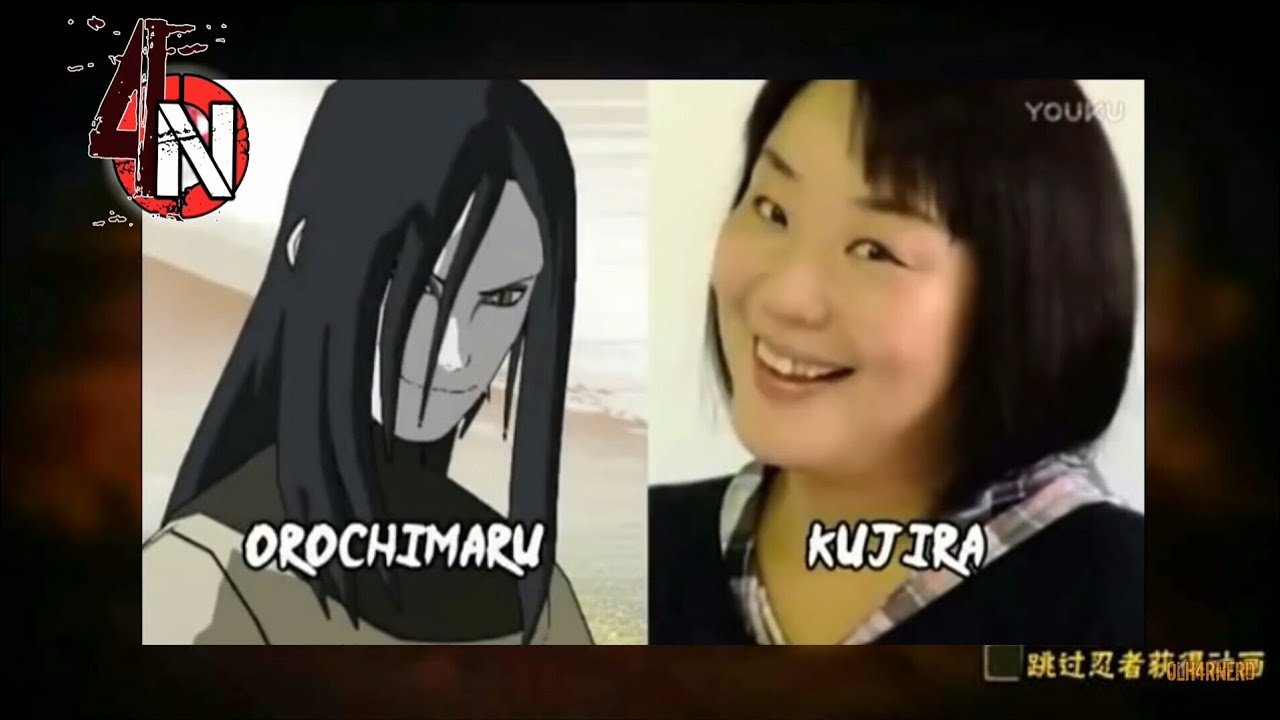 TODAS AS VOZES ORIGINAIS DE NARUTO