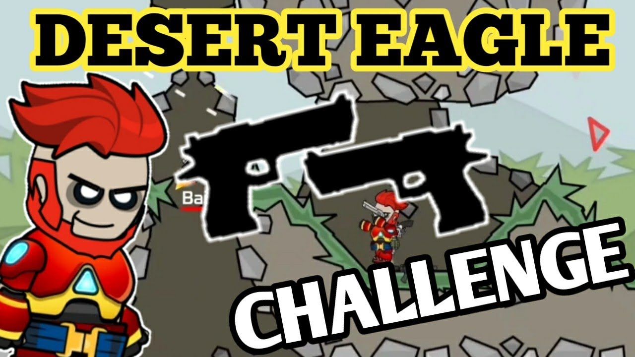 DESERT EAGLE CHALLENGE IN MINI MILITIA !!
