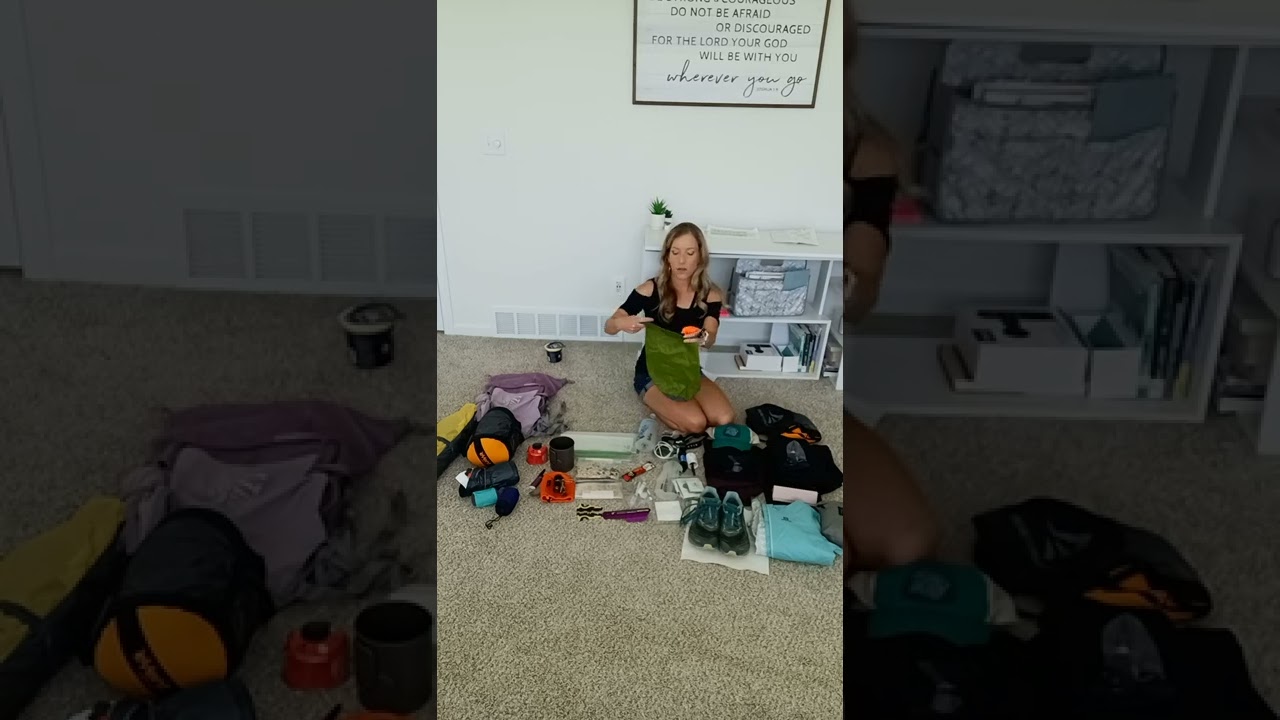 Fastpacking - What's in my pack? Just 14 pounds.