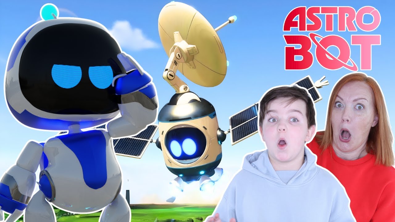 Astro Bot Crash Site: Боты и сюрпризы | Детские игры с Имой и Джесси