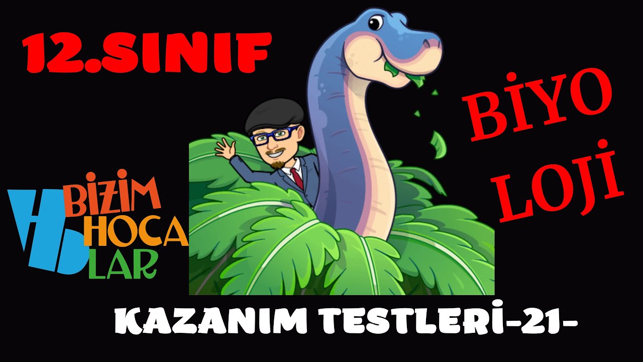 12. Sınıf Biyoloji Kazanım Testleri- 21 (2022 - 2023 ) Hücresel Solunum -V