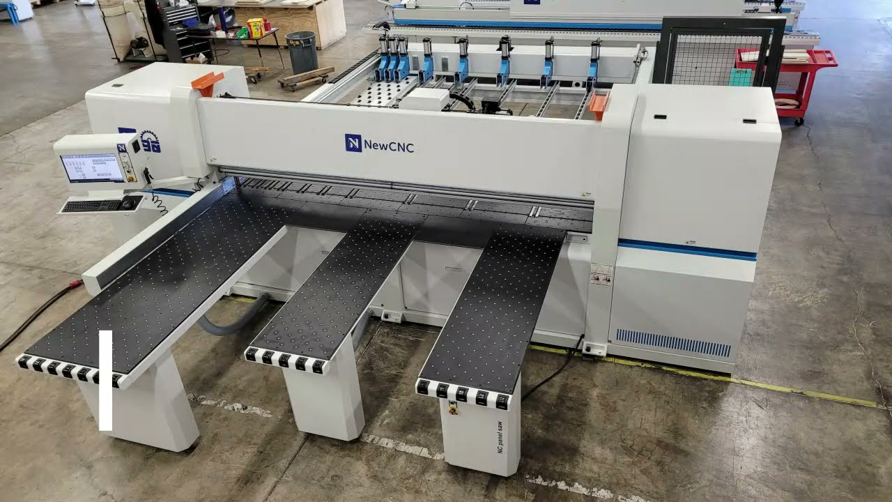 NewCNC.com front load beam saw