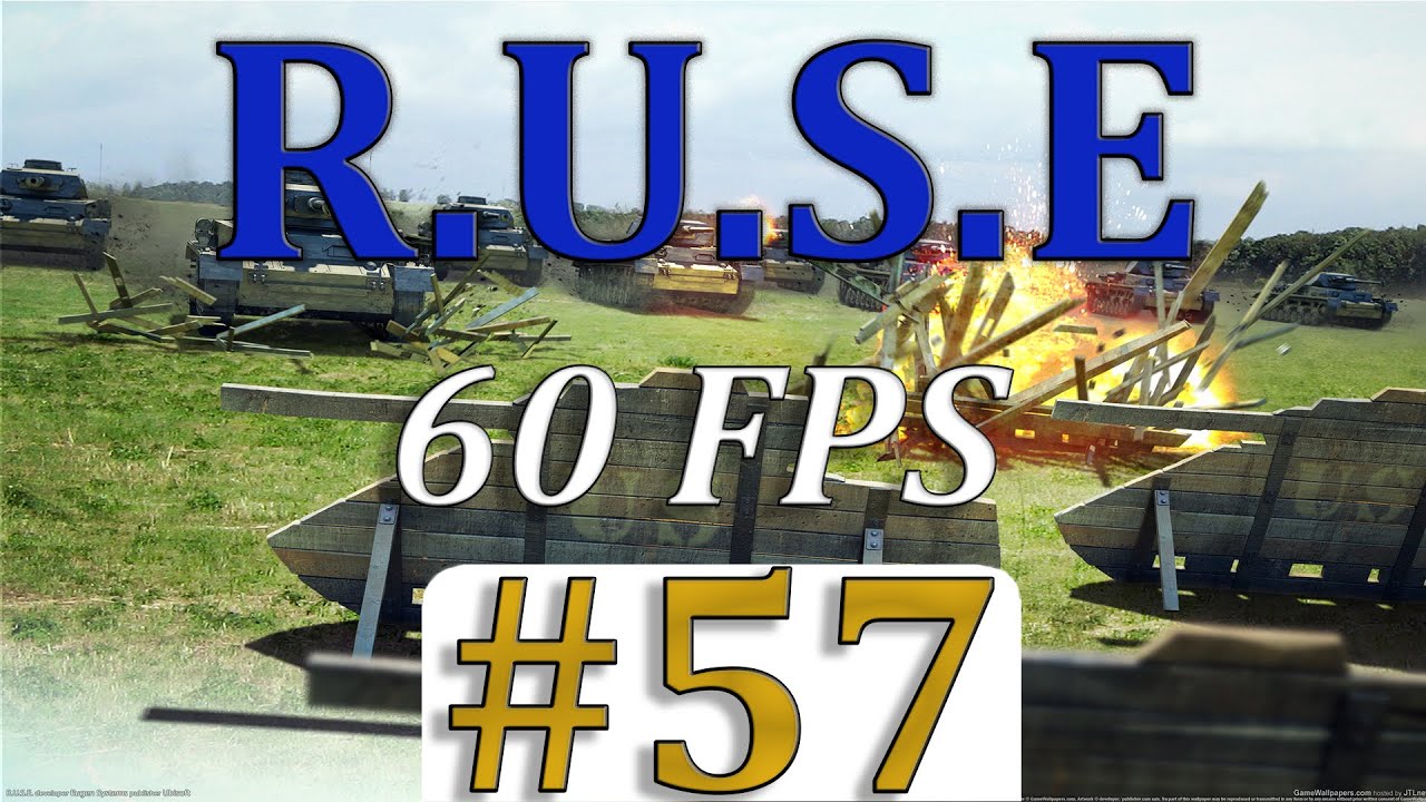 R.U.S.E // Wie man defensiv gewinnen kann // Kommentiertes Gefecht #57 [60FPS]