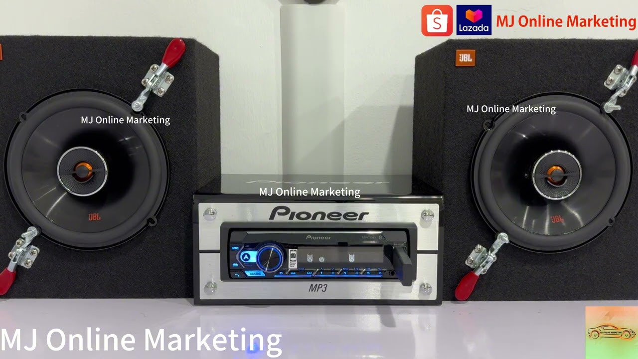 JBL GX 628 6.5 inch 2way Coaxial Speaker Sound Test with BOX *Bass Boosted+Sound Clarity Test*