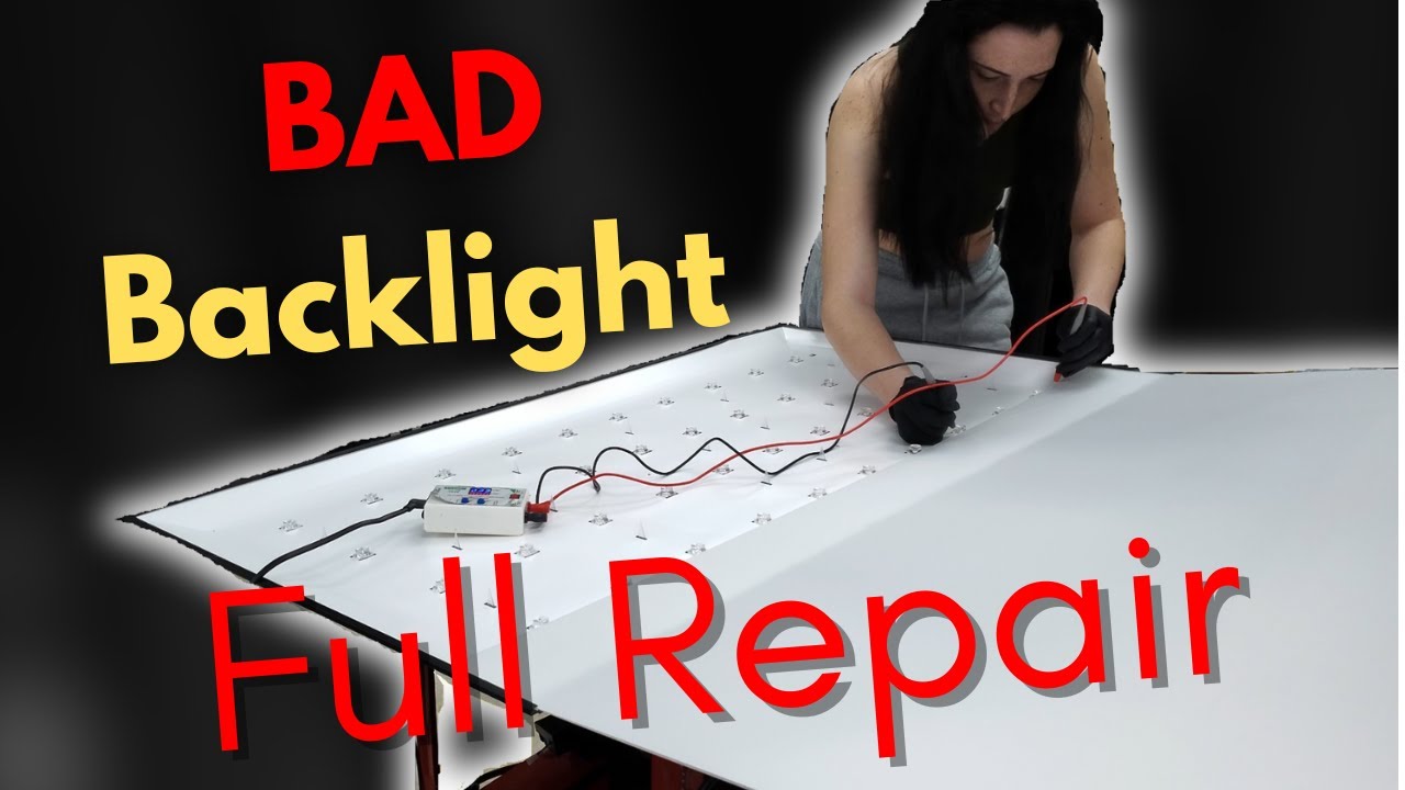 Toshiba 55c350ku Bezelless Backlight | Full Repair