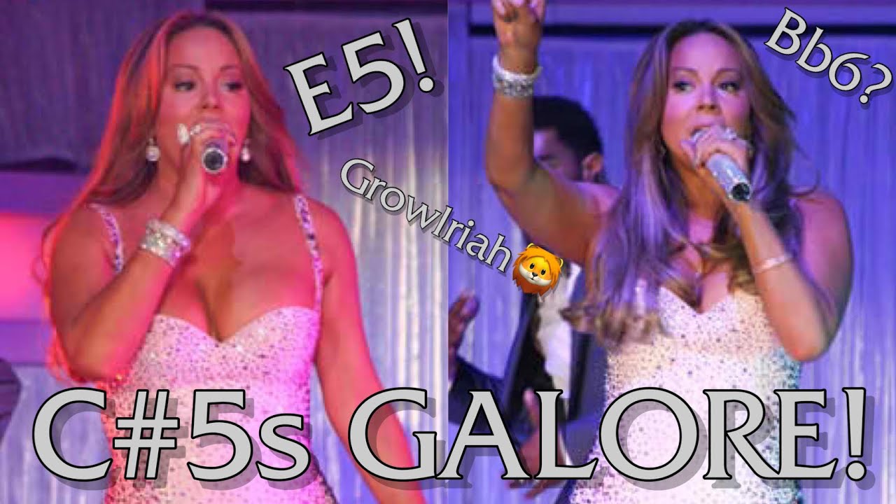 Mariah Carey's AWESOME VOCALS at the Atlantic City (01/02/2010) CONCERT HIGHLIGHTS