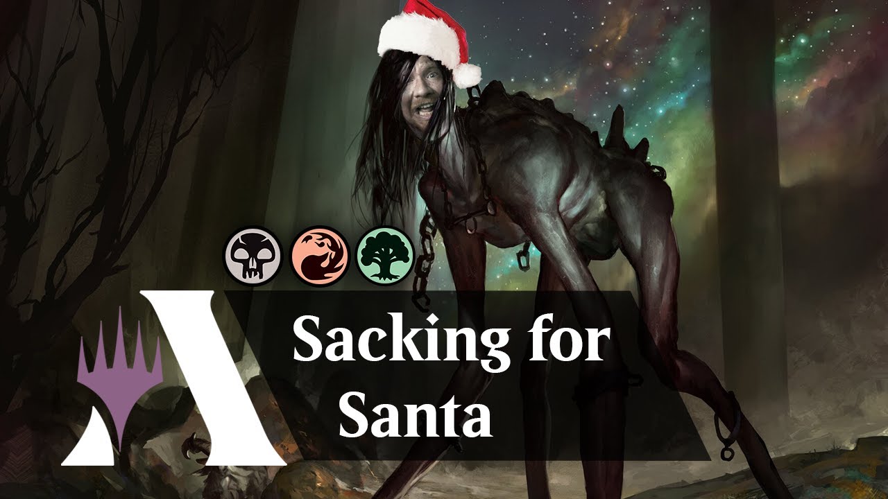 DON'T FORGET THE COLOR BLACK ON CHRISTMAS! | MTG Arena Historic BO1 | Jund Sacrifice [Gameplay]