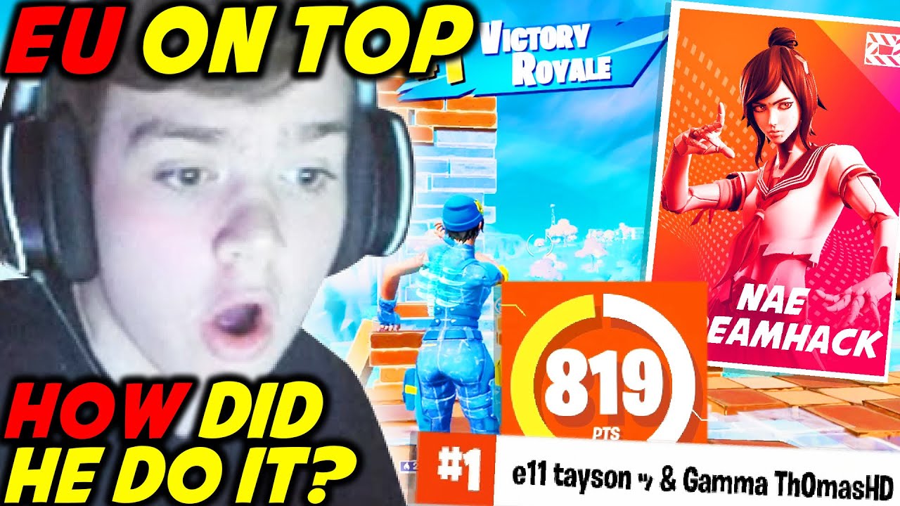 EU совсем сошли с ума, когда Тэйсон *побил* рекорд DreamHack по очкам, а Mongraal Mitr0 забросил ...