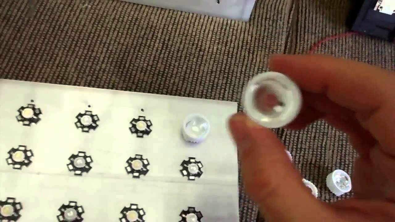 Como montar uma luminária de LED para aquário - Parte 2