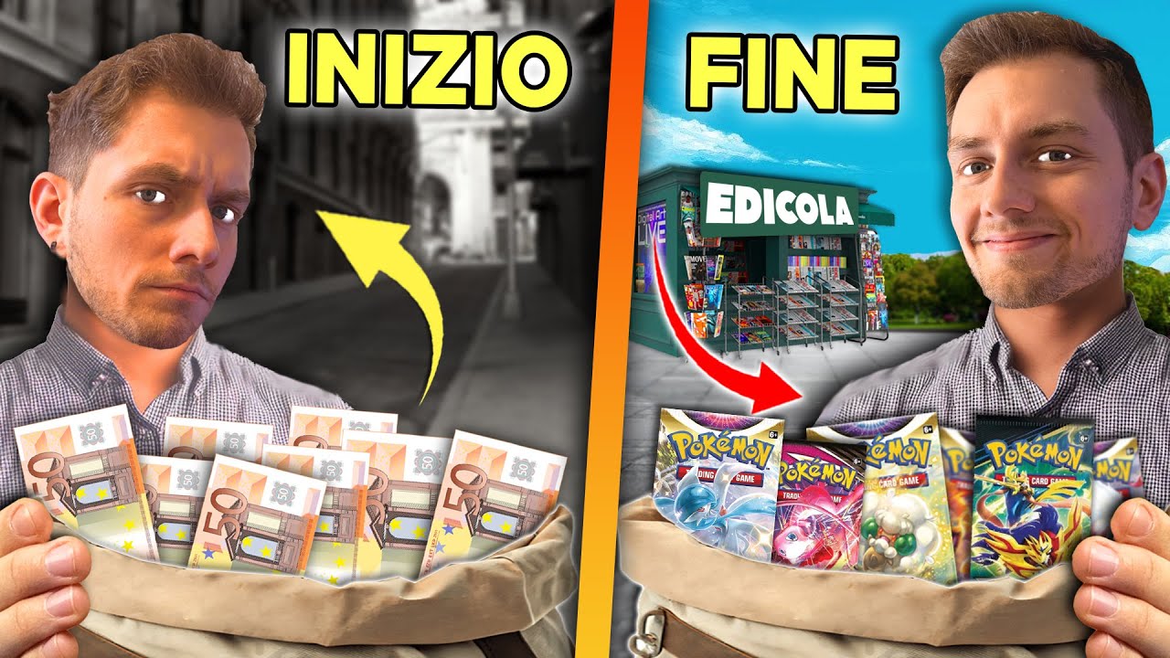 Le EDICOLE nascondono ORA delle RARE BUSTINE di Carte Pokèmon...Ma NESSUNO le Vede (Le Trovo TUTTE)