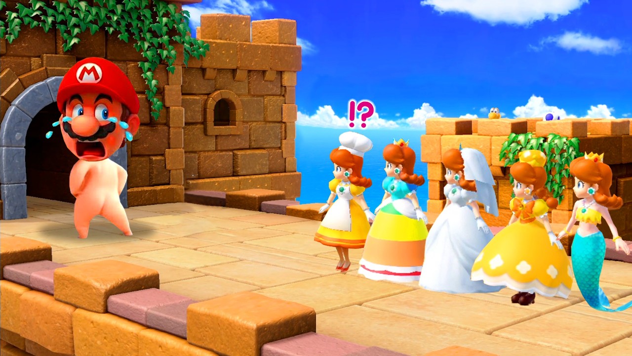 Super Mario Party CRAZY Team Battle! - Daisy Vs Luigi Vs Mario Vs Pauline (Master CPU)