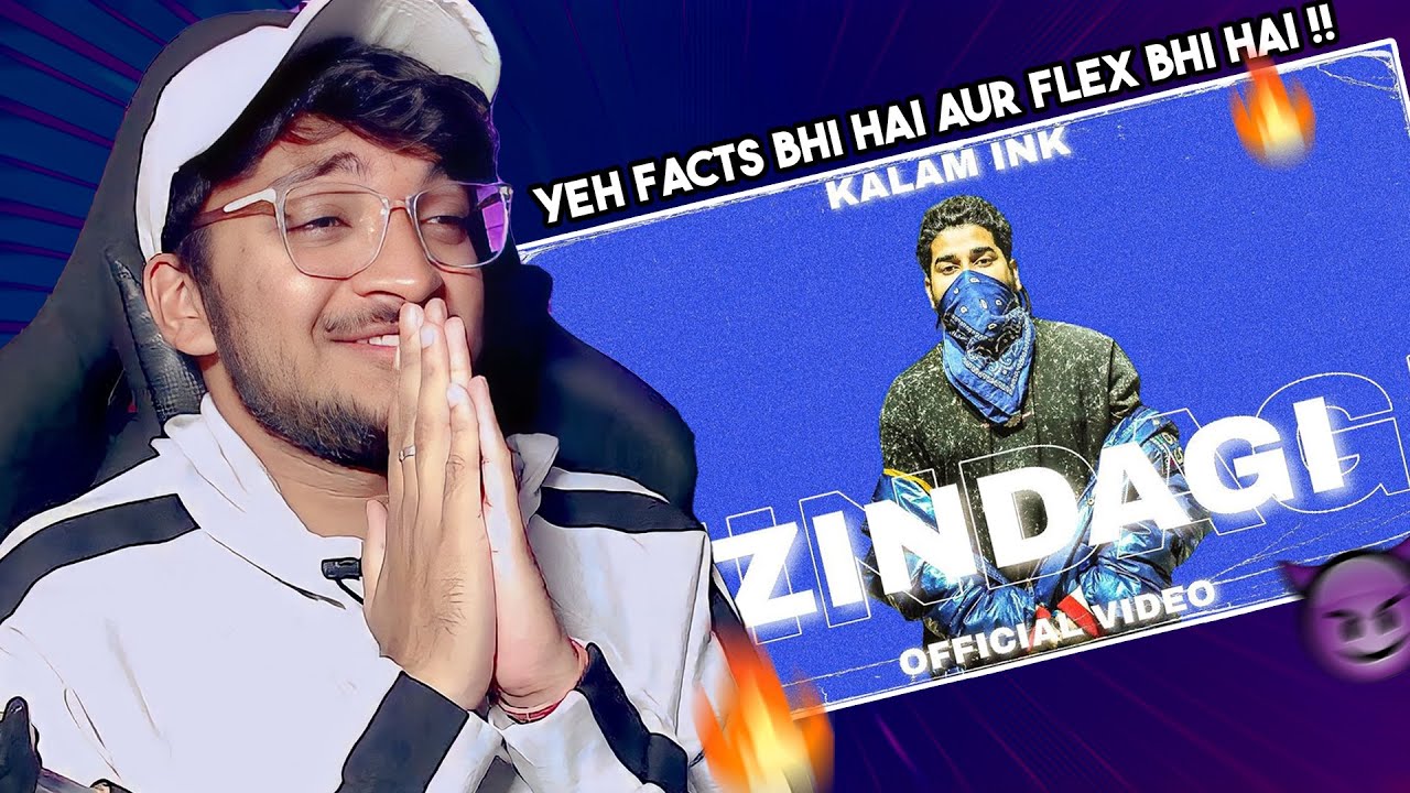KALAM INK - ZINDAGI Reaction Video | KOLD WORLD | prod by Nine9 Beats - JUNIOR REACTS