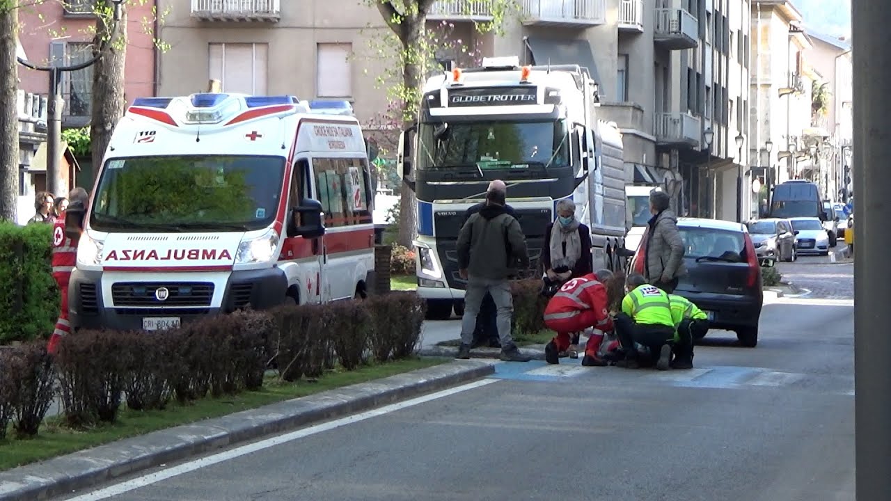 Borgosesia: in viale Fassò un’anziana signora è stata investita