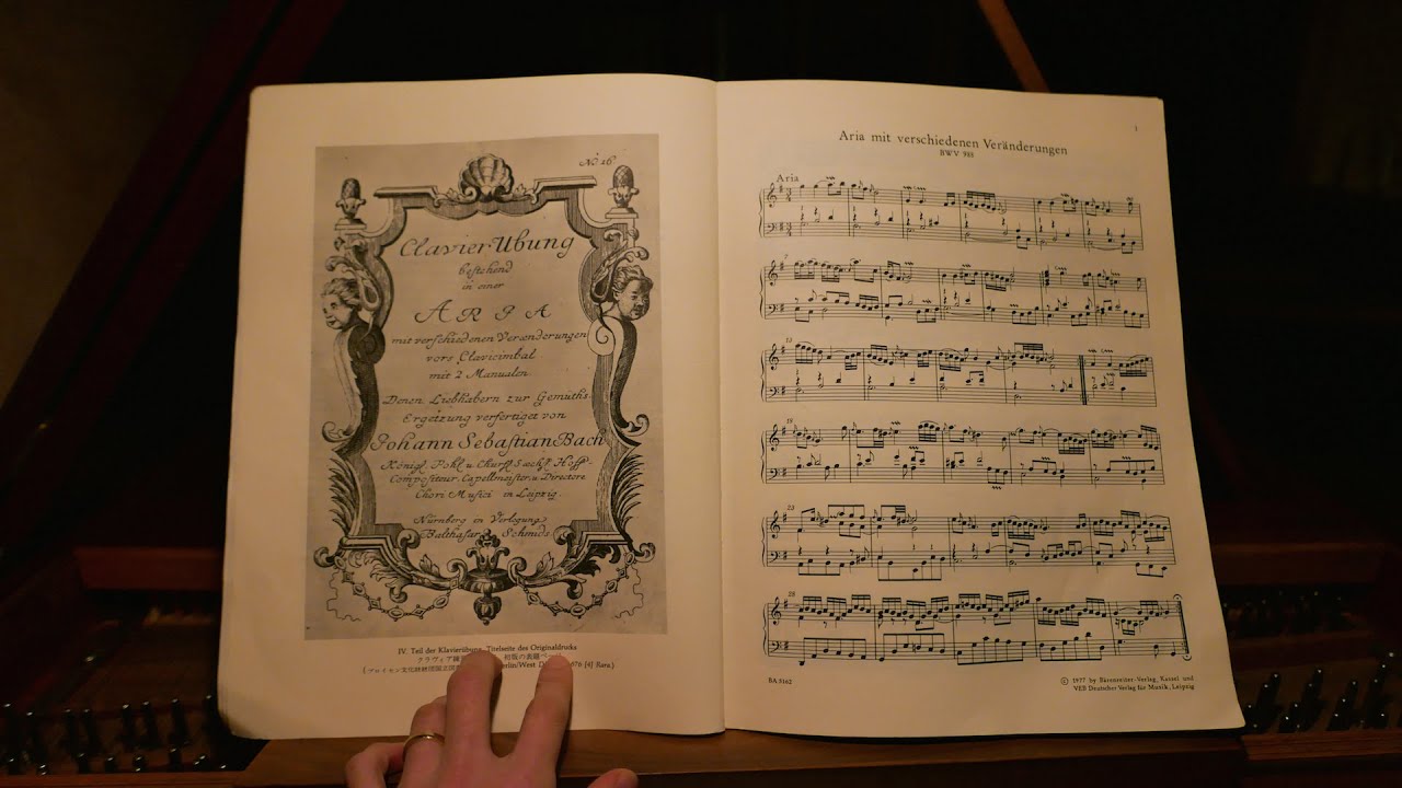 Yuko Inoue plays J.S.Bach Bach Goldberg variations BWV988