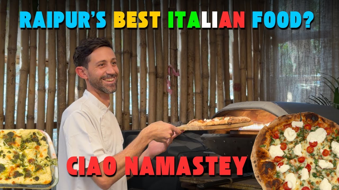 A Foreigner Selling Authentic Italian Pizza in Raipur?! 🇮🇹 | Ciao Namastey Brunch