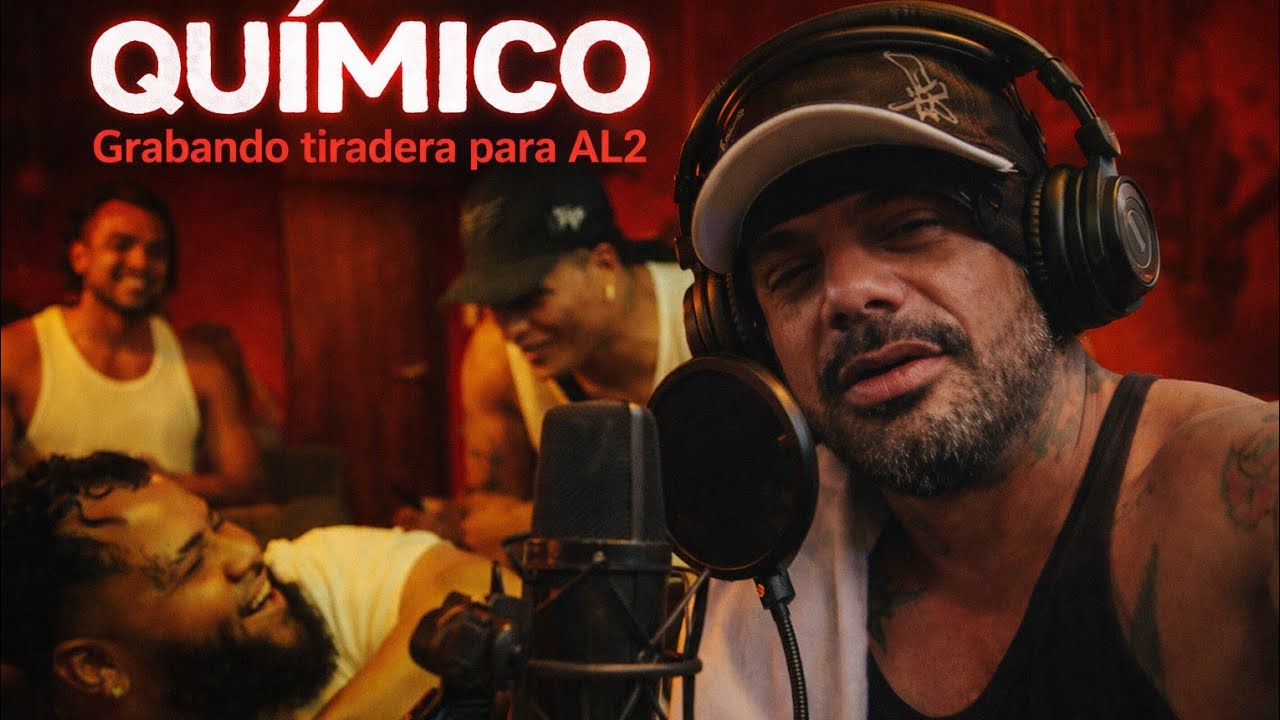 Al2 VS Qu&iacute;mico 🔥 Qu&iacute;mico camino al estudio de Nayo440 A GRABAR LA TIRADERA 