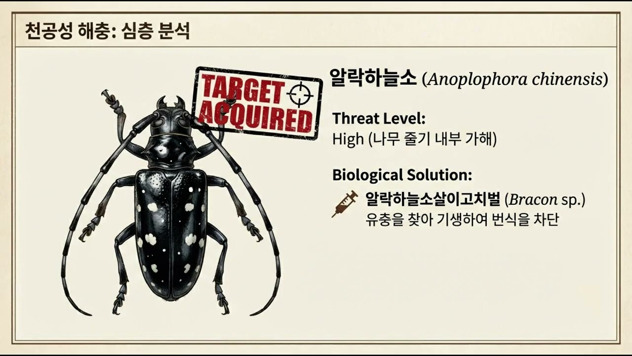 Forest Pest Defense Guide: 천적