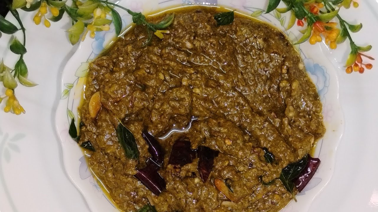 గోంగూర నువ్వులు పచ్చడి😋😋👌👌