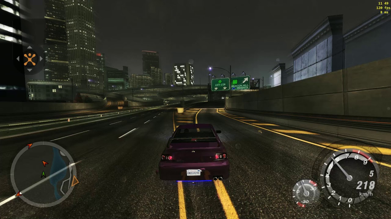 NFS Underground 2 Reshade HD MOD