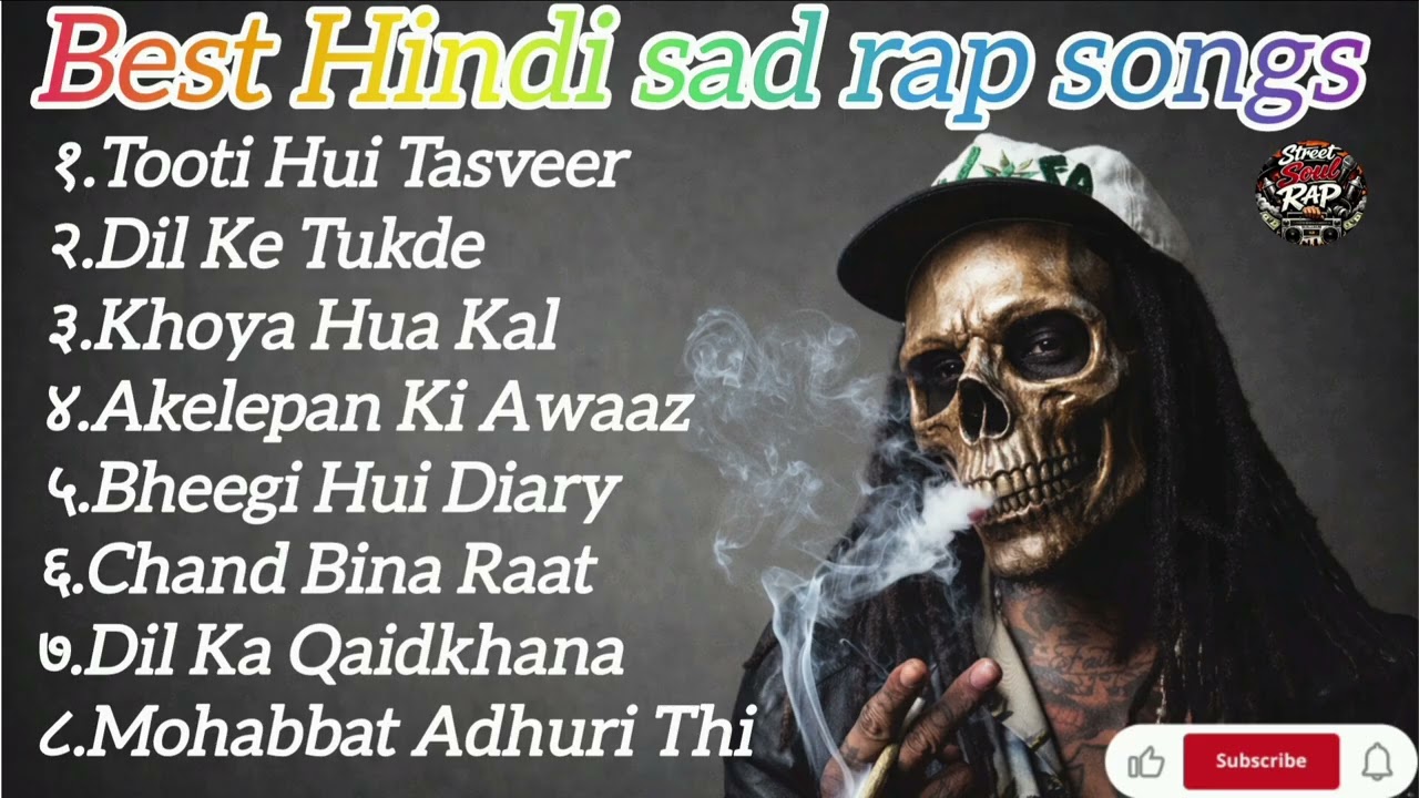 Best hindi new sad rap songs/nonstop best Hindi rap songs 