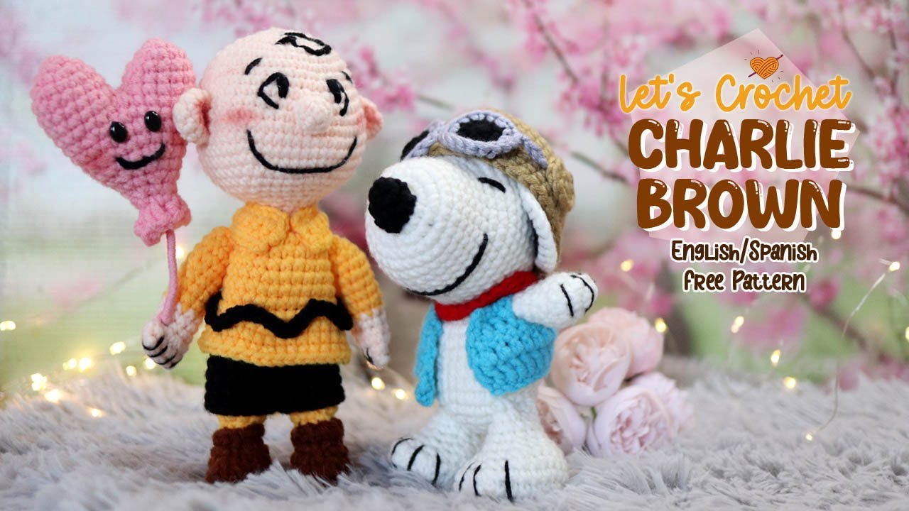 ♡ Charlie Brown Crochet Tutorial | How to Crochet Charlie Brown Amigurumi | Free Pattern ♡