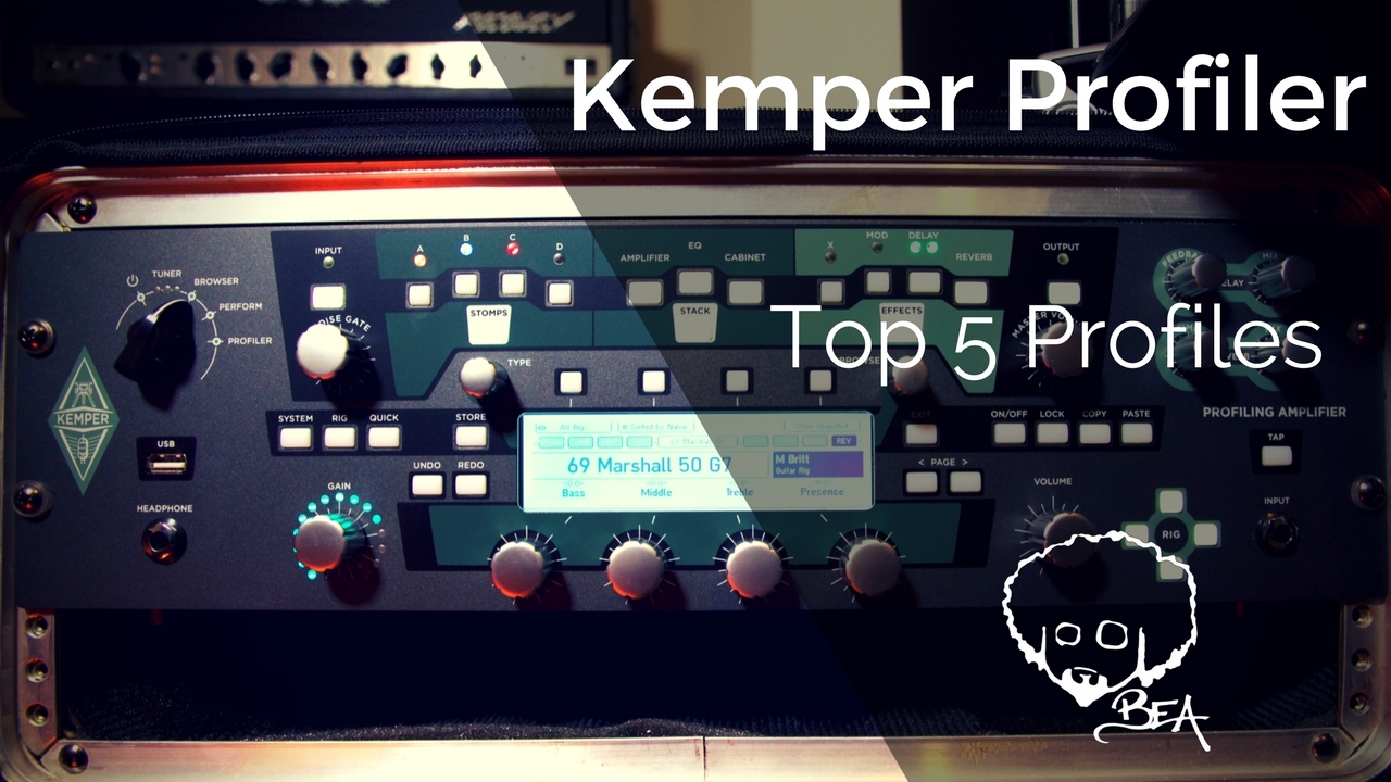 Kemper Profiler — 5 лучших профилей (на данный момент)