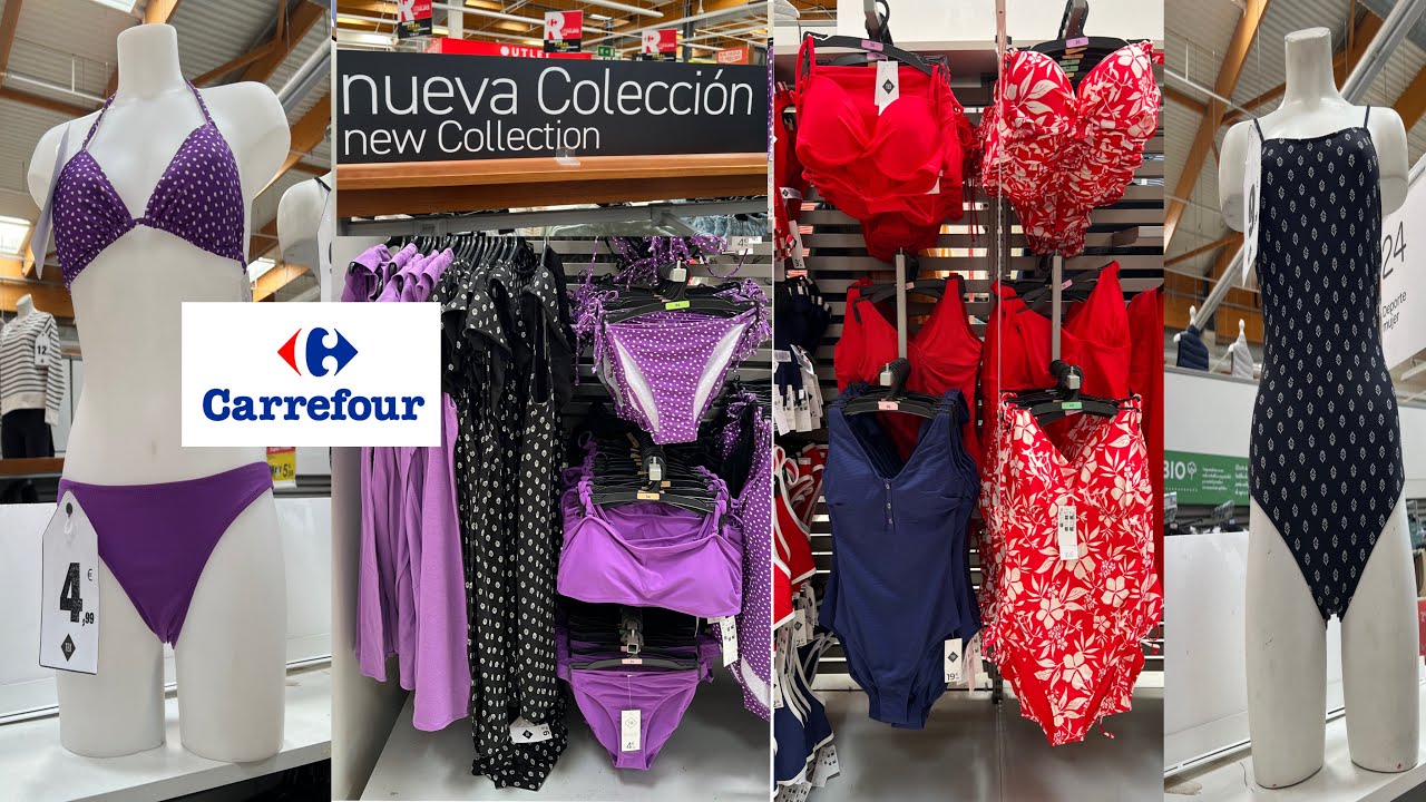 NOVEDADES CARREFOUR😍❤️NUEVA COLECCIÓN ROPA PLAYA/BIKINIS/BAÑADORES Y + FEBRERO 2024/جديد كريفور