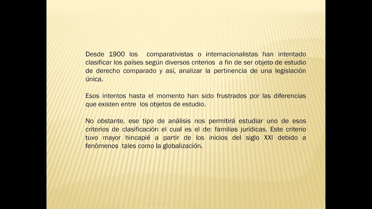 SISTEMAS JURÍDICOS CONTEMPORÁNEOS ,FAMILIAS JURÍDICAS