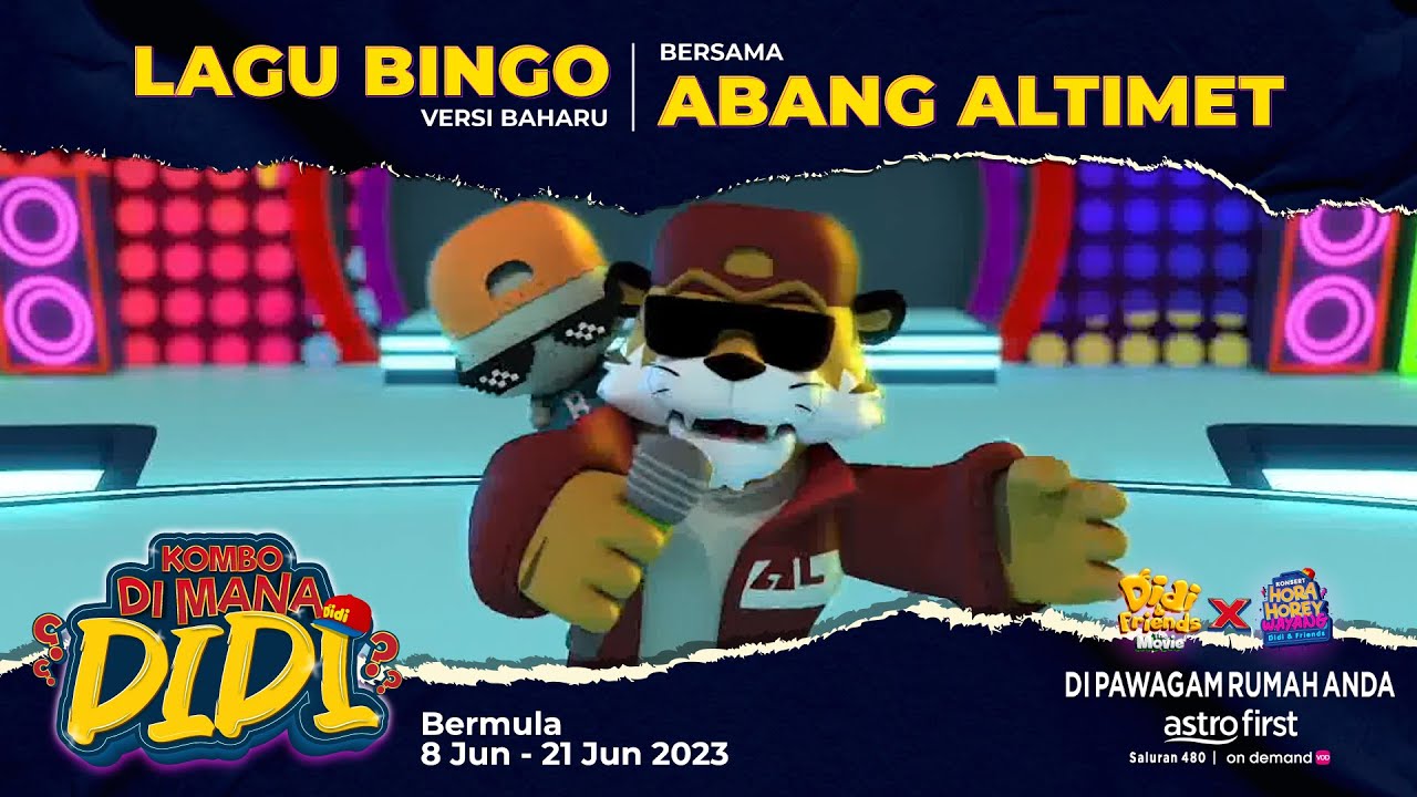 Lagu Bingo Versi Baharu Bersama @AltimetOnline  I Konsert Hora Horey Wayang
