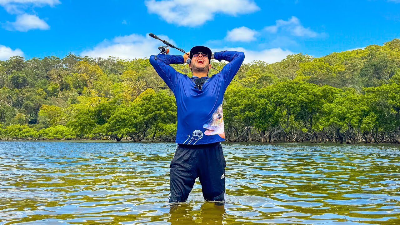 Shallow water fishing for BIG FISH!