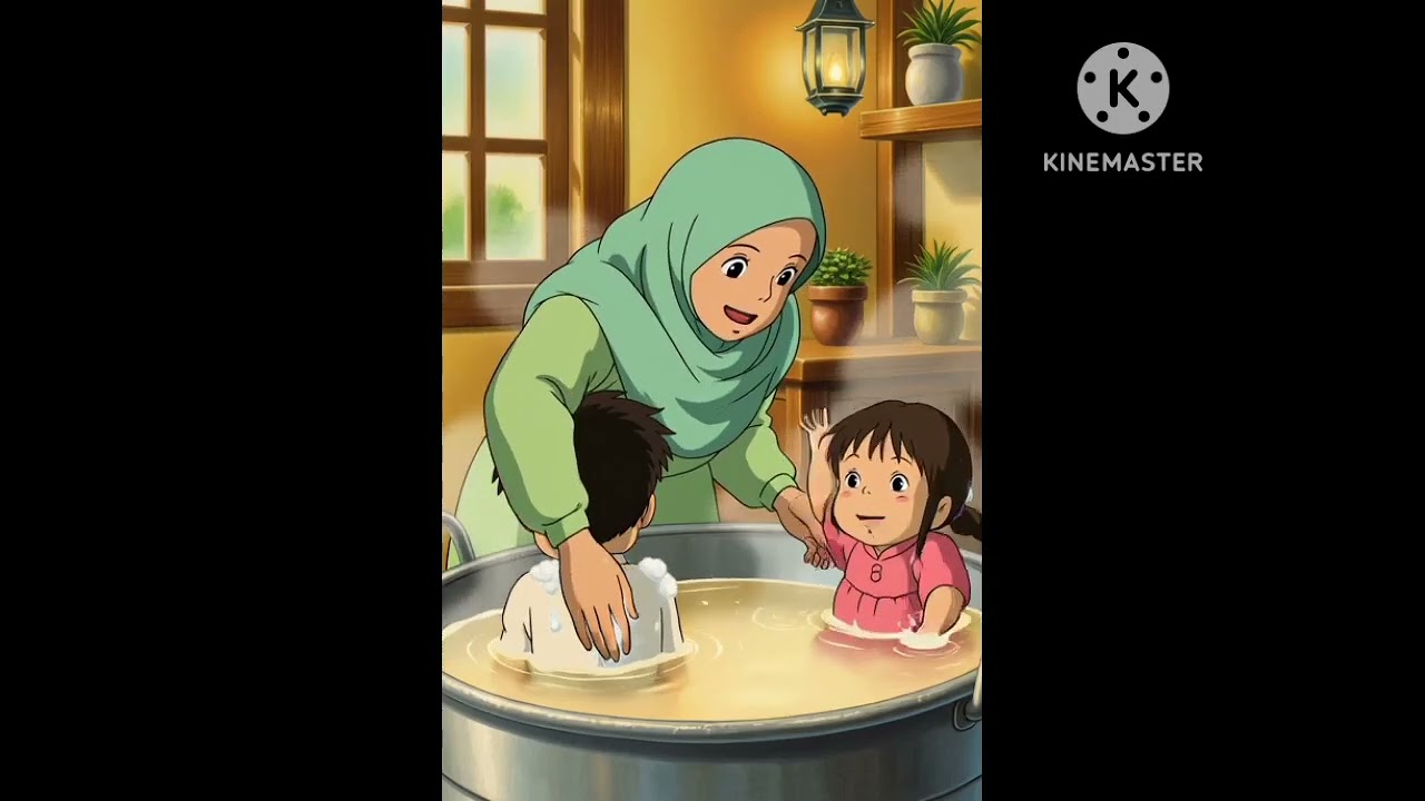 Muslim village girl life 