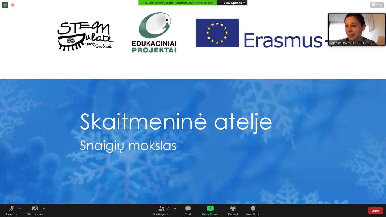 STEAM ciklo užsiėmimas 