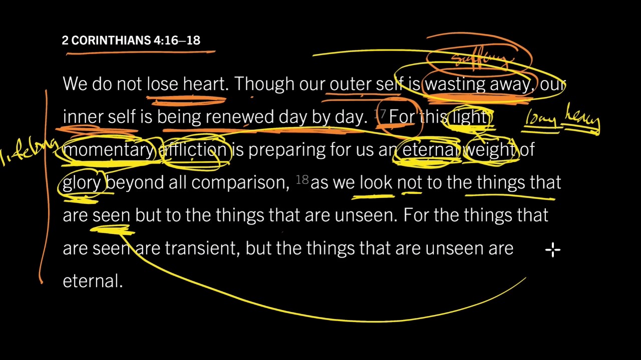 Suffering Prepares Us to Enjoy God: 2 Corinthians 4:16–18