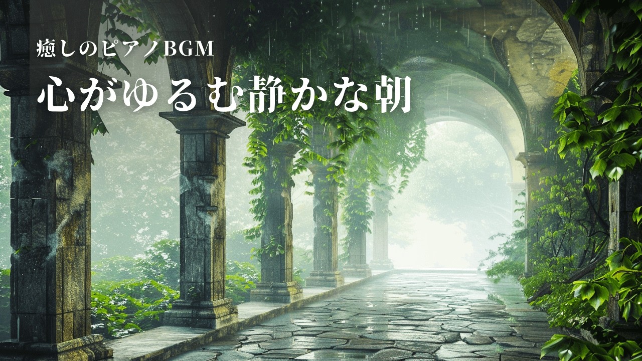 心がゆるむ静かな朝｜心を整えるピアノBGM｜Healing Piano for Relaxation & Nervous System