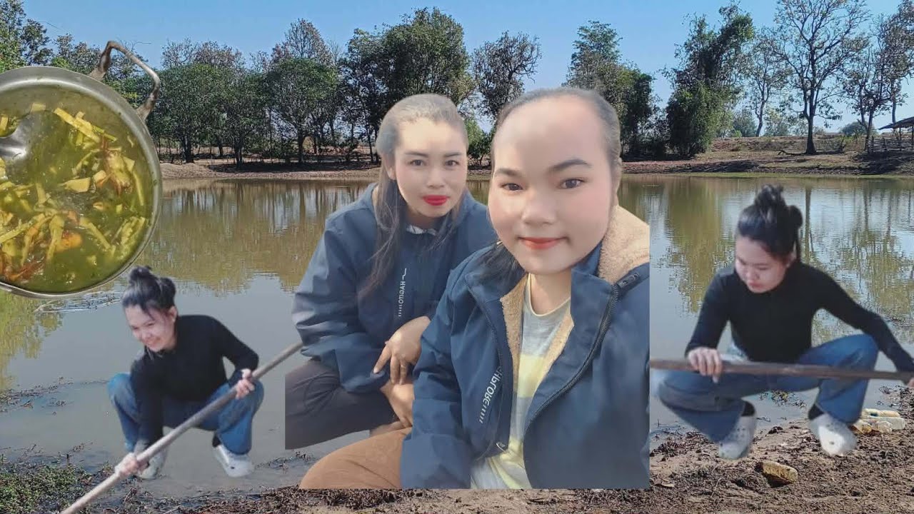 น้องสาวเพิ่นคิดยากเก่งกะปูนาใส่หน่อไม้🇱🇦