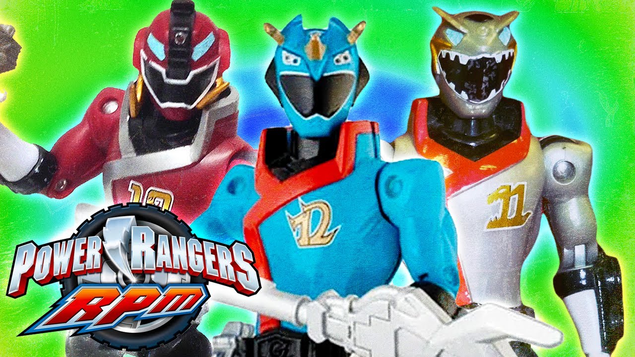 the forgotten story of the Paleomax Rangers! - a SECRET Power Rangers RPM trio