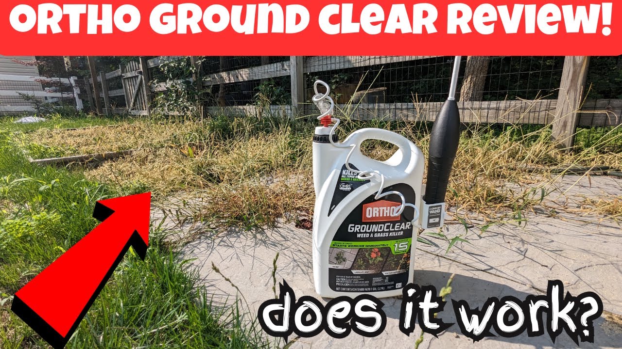 Обзор средства для уничтожения сорняков и травы Ortho GroundClear!