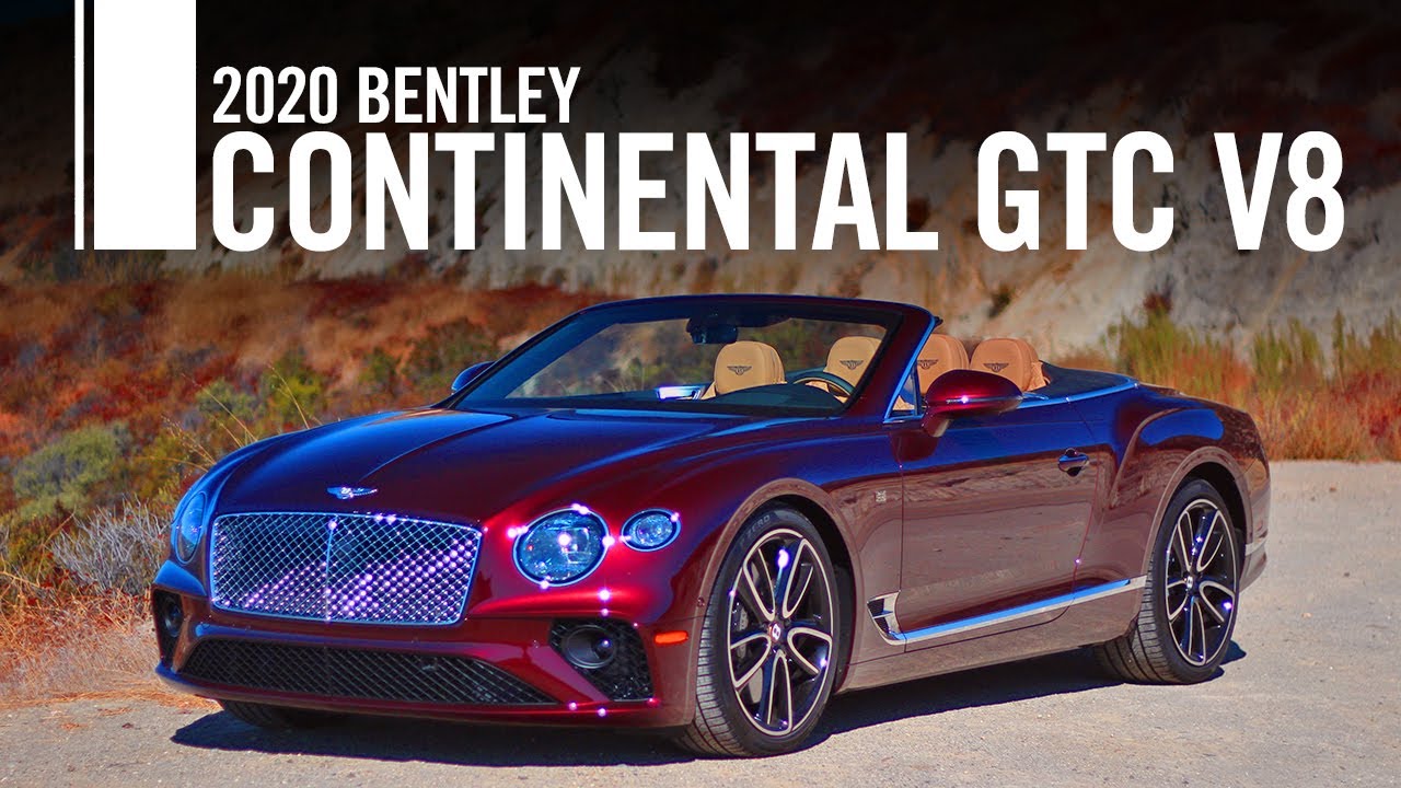 Первый тест-драйв Bentley Continental GTC V8 2020 года
