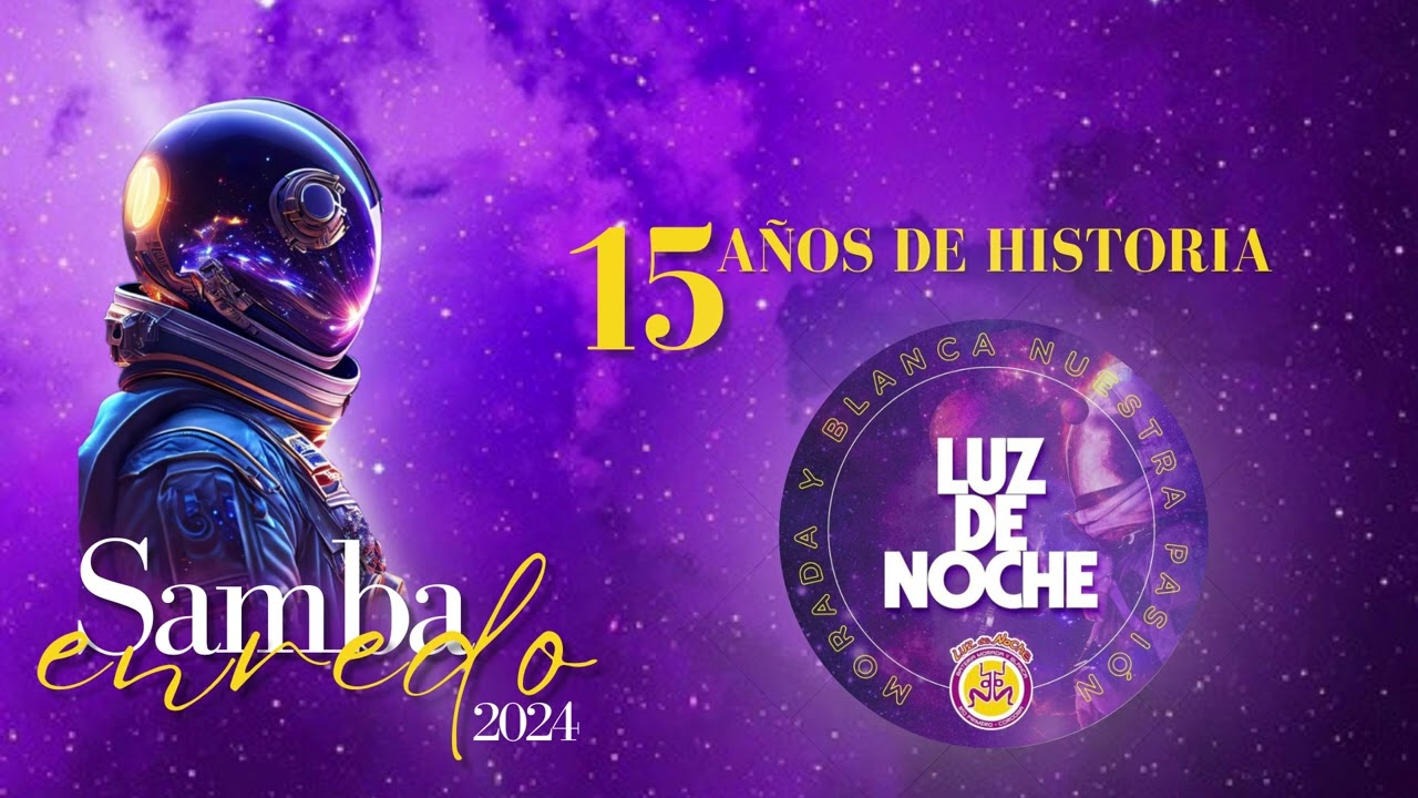 SAMBA ENREDO 2024 - BATERIA LUZ DE NOCHE