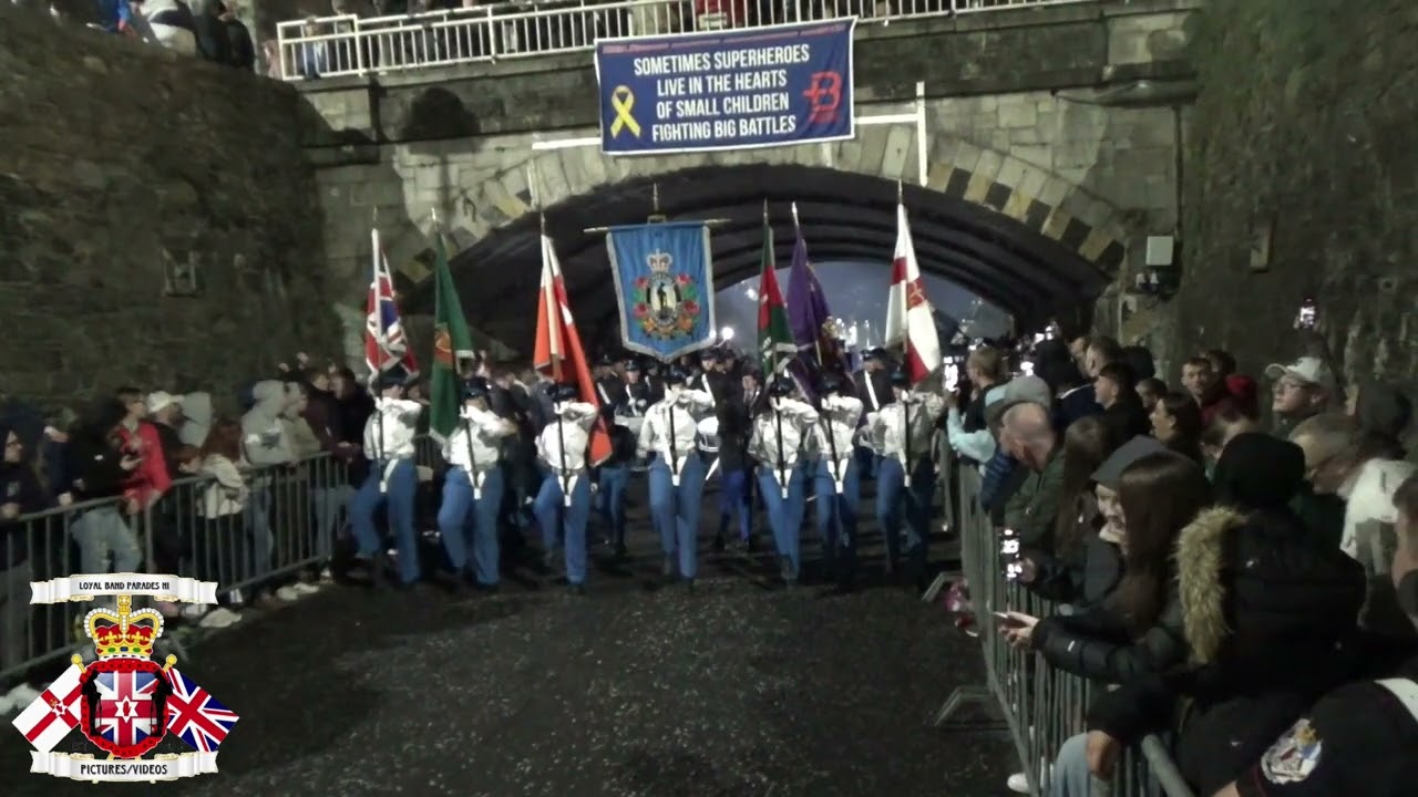 Markethill Protestant Boys FB @ Downshire Guiding Star FB Parade 2024