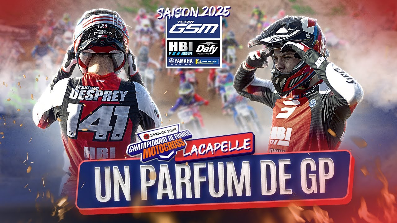 INSIDE TEAM GSM - LACAPELLE avec UN PARFUM DE GP 🇫🇷 - OUVERTURE MOTOCROSS ELITE 2025