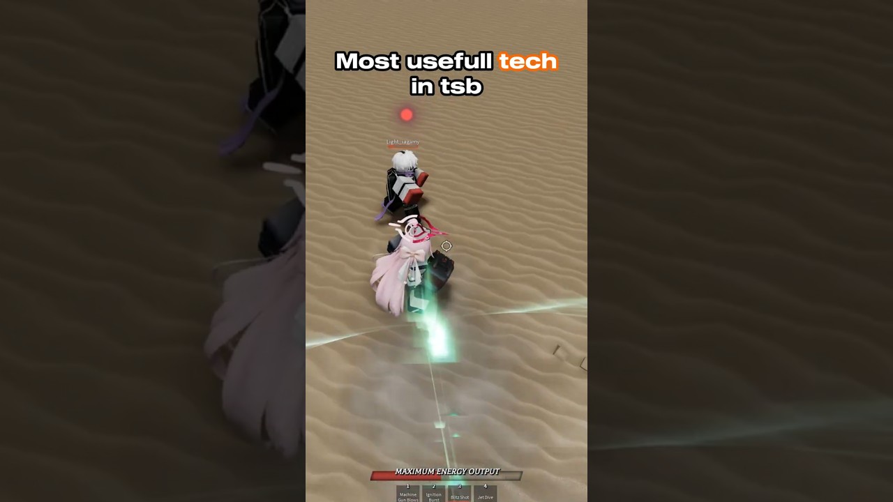 Most OP Tech in TSB?!  #roblox #thestrongestbattlegrounds