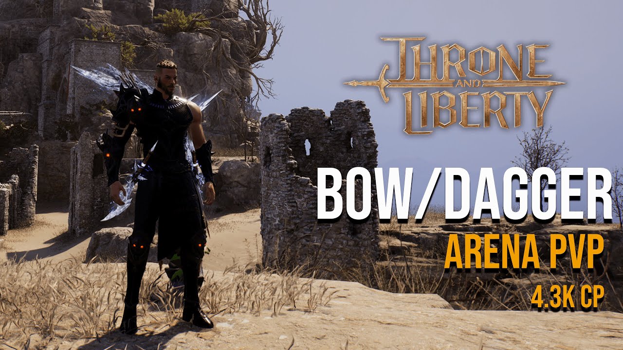 Bow/Dagger Arena PVP - Throne And Liberty BEST MMO 2025
