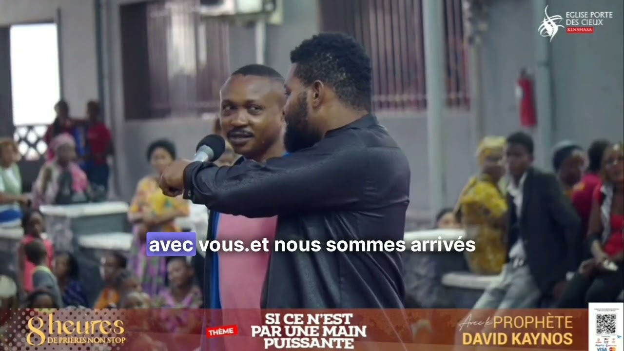 FORT SERVICE PROPHÉTIQUE AVEC LE PROPHÈTE DAVID KAYNOS MUKENDI