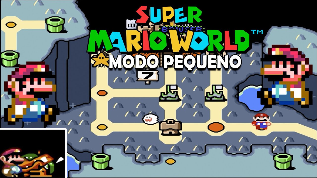 MODO PEQUENO no Super Mario World