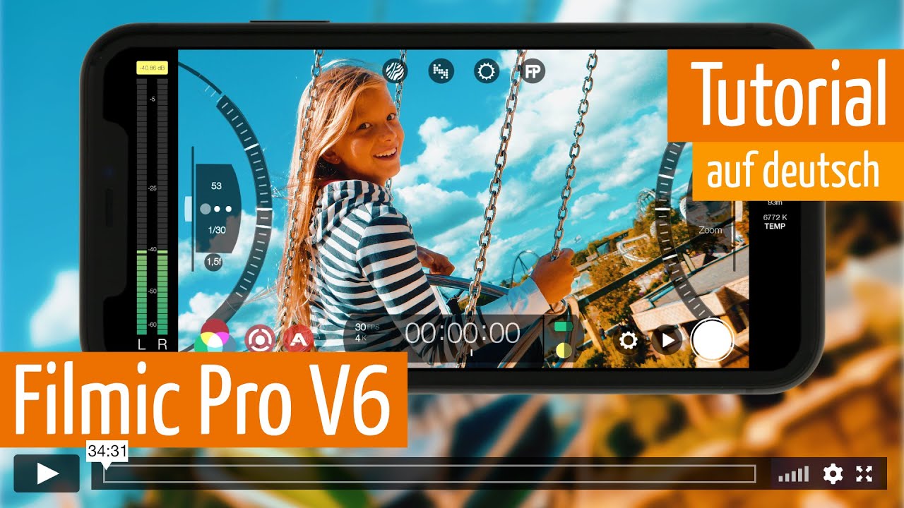 Filmic Pro Version 6 Tutorial deutsch (Legacy): Filmen mit dem Smartphone (Anleitung)