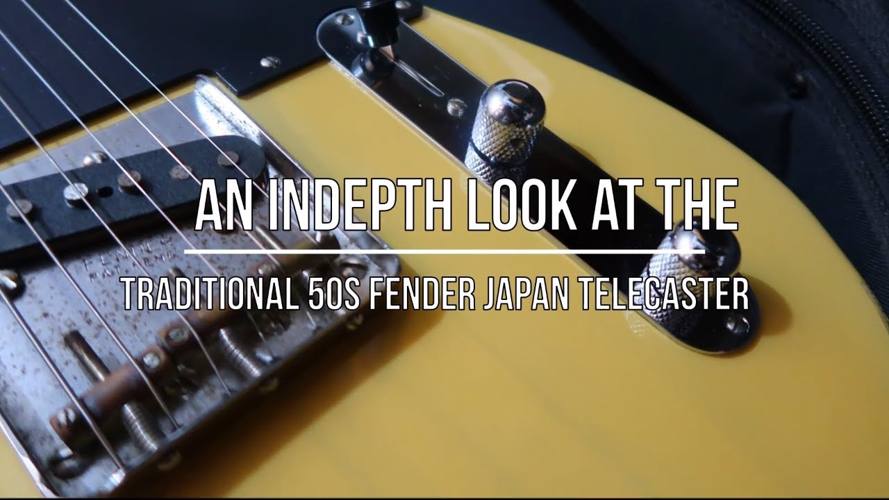 Обзор и прохождение Fender Japan Telecaster 50-х годов
