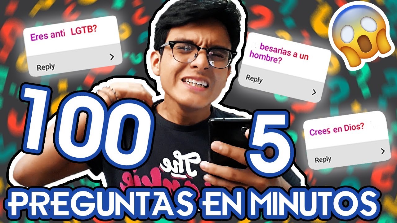100 PREGUNTAS EN 5 MINUTOS | Dorian Daniel