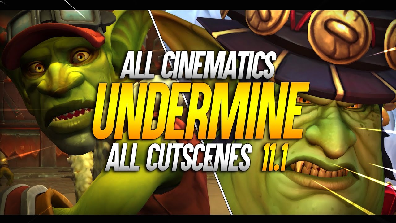 World of Warcraft | Undermine | All Cinematics and Cutscenes (Full Game Movie) [4k]