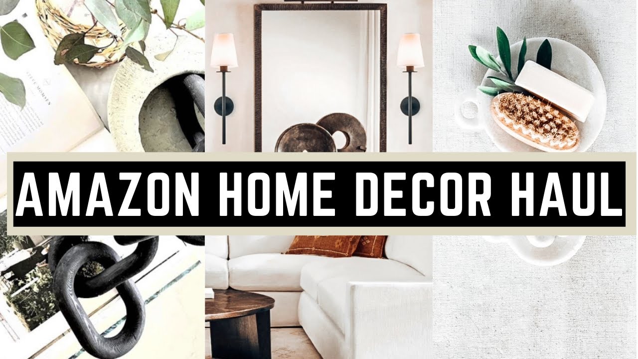 2022 || AMAZON AESTHETIC HOME DECOR HAUL ||